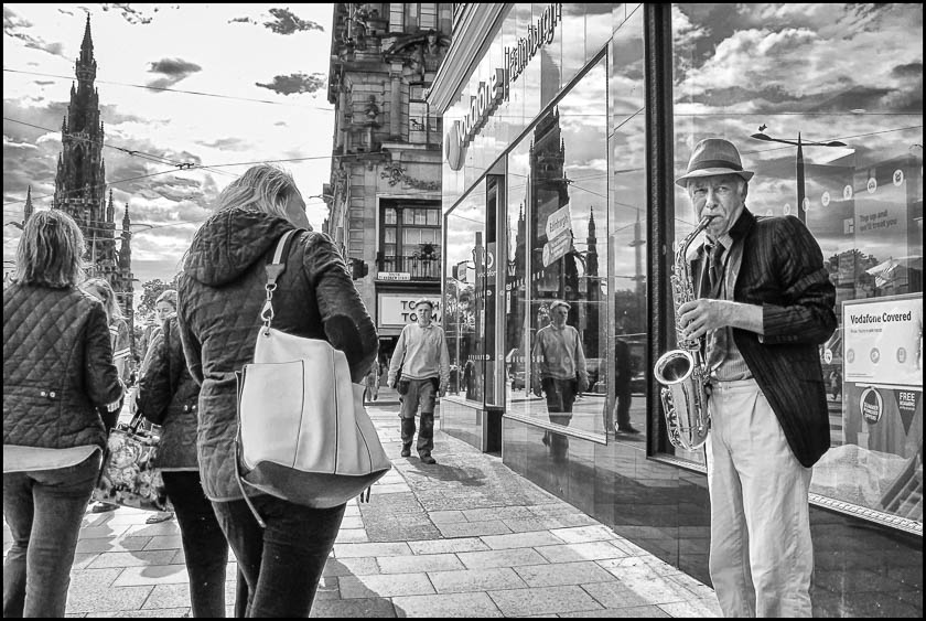 Edinburgh Street Musician